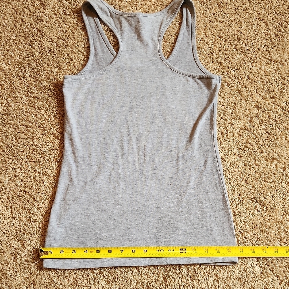 Light Gray Anchor Racerback Tank - Picture 3 of 7